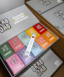 GRAB AND DAB 2g - GRAB AND DAB 2g-Open-Box-of-Grand-and-Dab-Disposable-Vapes